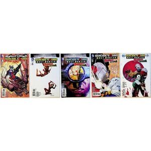Suicide Squad Most Wanted Deadshot & Katana #2-3,5-6‎ + Harley Quinn April Fools